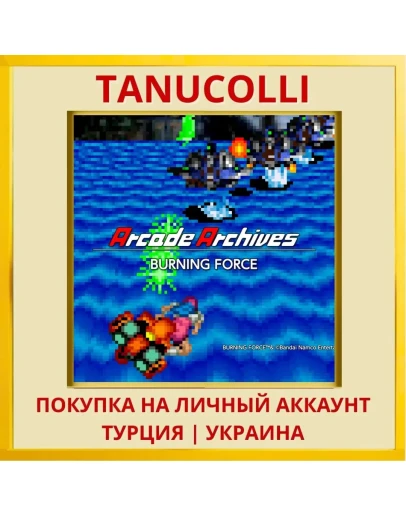 Arcade Archives BURNING FORCE PS4/PS5/PS Турция/Украина