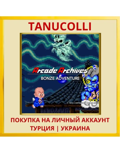 Arcade Archives Bonze Adve... PS4/PS5/PS Турция/Украина