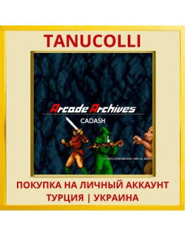 Arcade Archives CADASH PS4/PS5/PS Турция/Украина