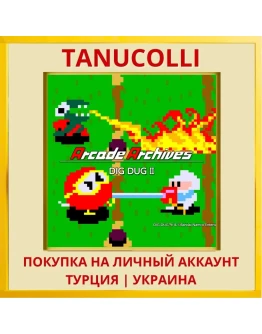 Arcade Archives DIG DUG II PS4/PS5/PS Турция/Украина