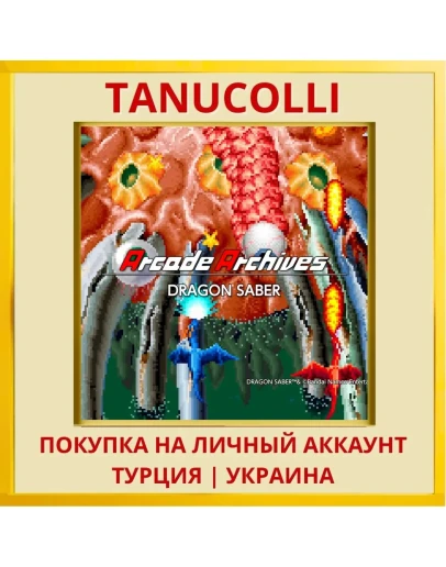 Arcade Archives DRAGON SABER PS4/PS5/PS Турция/Украина