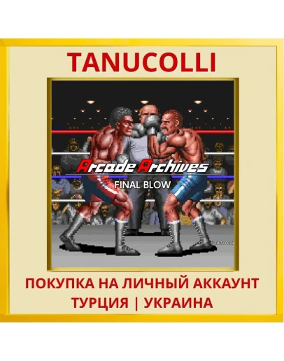 Arcade Archives FINAL BLOW PS4/PS5/PS Турция/Украина