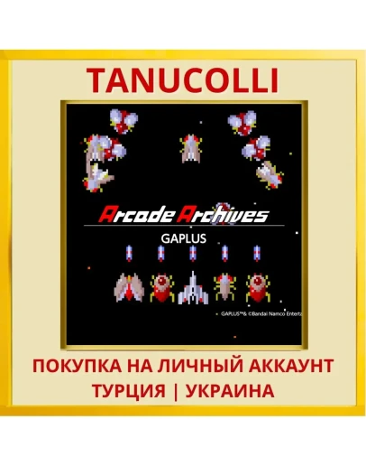 Arcade Archives GAPLUS PS4/PS5/PS Турция/Украина