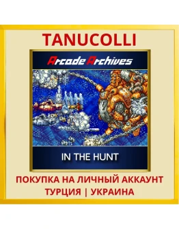 Arcade Archives IN THE HUNT PS4/PS5/PS Турция/Украина