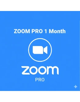 Zoom – Pro-аккаунт, до 100 участников, 1 месяц