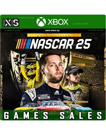 ✅❤️NASCAR 25 GOLD EDITION❤️XBOX SERIES X|S🔑КЛЮЧ✅