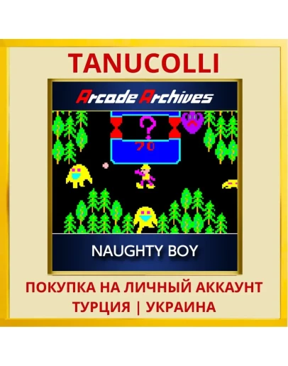 Arcade Archives NAUGHTY BOY PS4/PS5/PS Турция/Украина