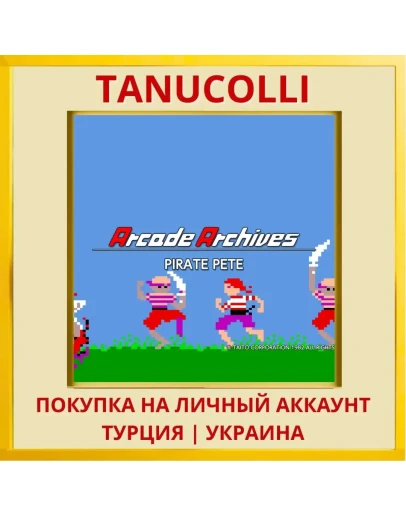 Arcade Archives PIRATE PETE PS4/PS5/PS Турция/Украина