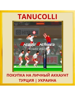 Arcade Archives POWER SPIKES PS4/PS5/PS Турция/Украина