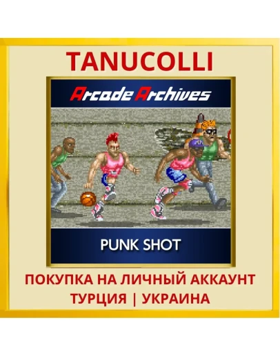 Arcade Archives PUNK SHOT PS4/PS5/PS Турция/Украина