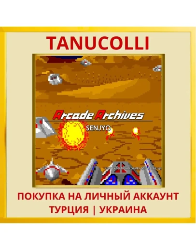 Arcade Archives SENJYO PS4/PS5/PS Турция/Украина