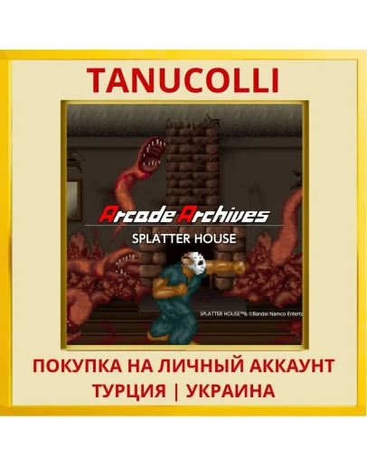 Arcade Archives SPLATTER H... PS4/PS5/PS Турция/Украина