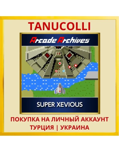 Arcade Archives SUPER XEVIOUS PS4/PS5/PS Турция/Украина