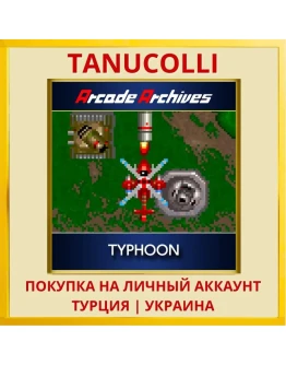 Arcade Archives TYPHOON PS4/PS5/PS Турция/Украина