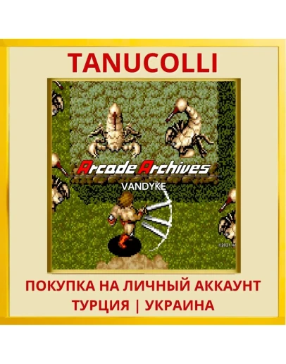 Arcade Archives VANDYKE PS4/PS5/PS Турция/Украина