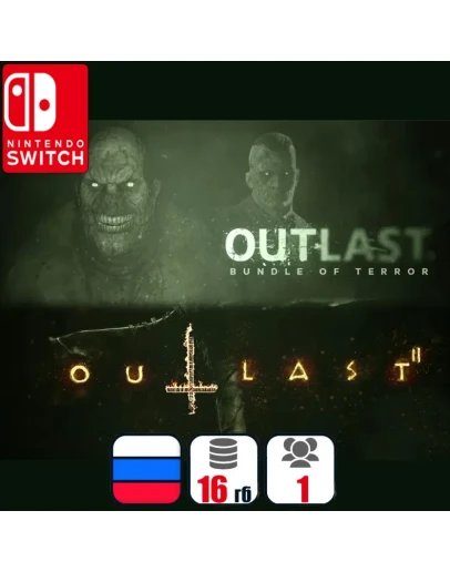 Outlast (1+2) Nintendo Switch Outlast (1+2) Nintendo Switch