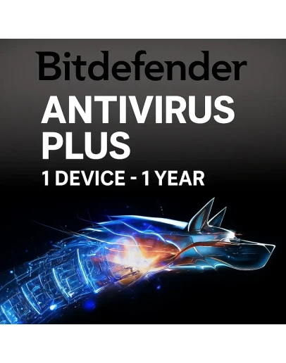 Bitdefender Antivirus Plus 1 устройство 1 год