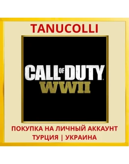 Call of Duty®: WWII PS4/PS5/PS Турция/Украина