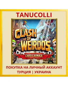 Clash of Weirdos - Card Carnage PS5/PS Турция/Украина