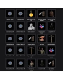 Темнее и Темнее 65 предметов Хэллоуин сезон7 твич дропы