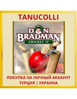 Don Bradman Cricket 17 PS4/PS5/PS Турция/Украина