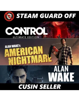 🎮Alan Wake + DLC+ American Nightmar | Оффлайн аккаунт