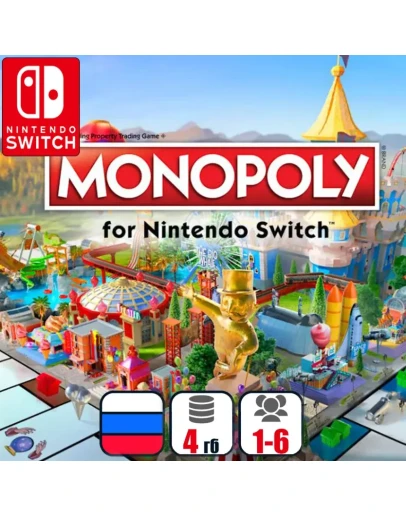Monopoly For Nintendo Switch | Nintendo Switch