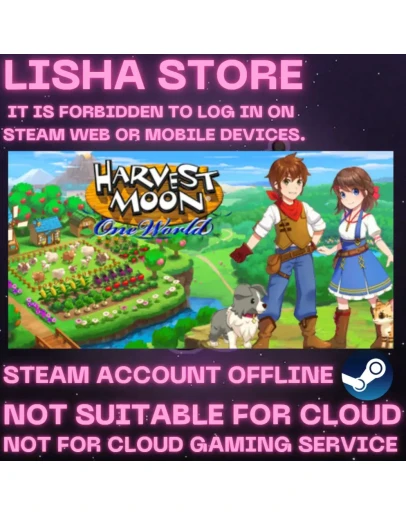 Harvest Moon: One World Стим Оффлайн На 90 дней
