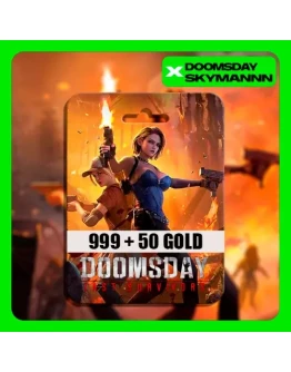 999+50 ЗОЛОТО DOOMSDAY: LAST SURVIVORS КАРТА ПОПОЛНЕНИЯ