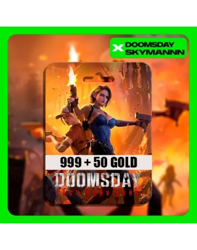 999+50 ЗОЛОТО DOOMSDAY: LAST SURVIVORS КАРТА ПОПОЛНЕНИЯ
