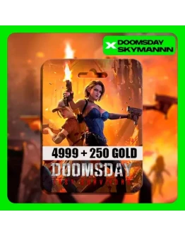 4999+250 ЗОЛОТО DOOMSDAY: LAST SURVIVORS КАРТА ПОПОЛНЕН