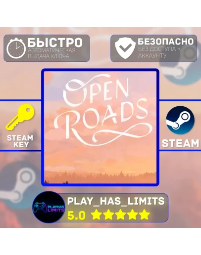 Open Roads КЛЮЧ STEAM Global + РФ