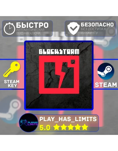 🔑Blockstorm КЛЮЧ STEAM Global + РФ