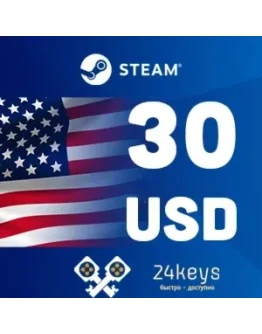 🎯STEAM 30 ДОЛЛАРОВ (USA|EU|TR|GBP|ARG)🎯