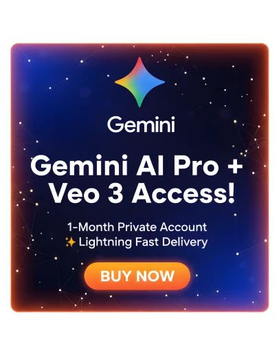 ⚡️ Gemini AI Pro + Доступ к Veo 3! | Приватный аккаунт
