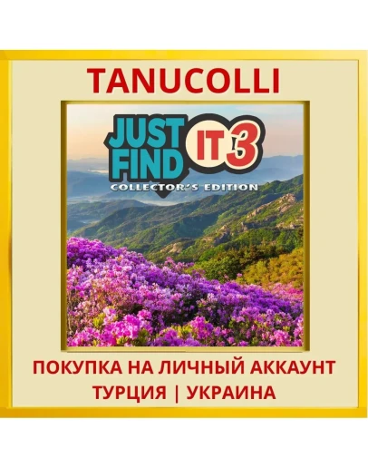 Just Find It 3 Collector's Edi... PS5/PS Турция/Украина