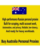 Личные прокси в Австралии — быстро