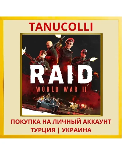 RAID: World War II PS4/PS5/PS Турция/Украина
