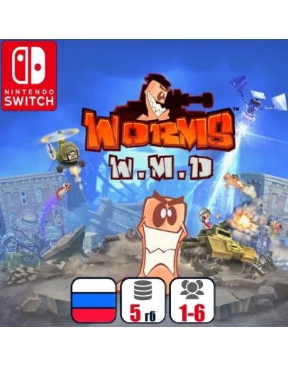 Worms W.M.D Nintendo Switch