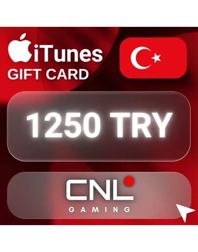24/7 АВТО Apple &amp iTunes 1250 TRY (подарочная карта)