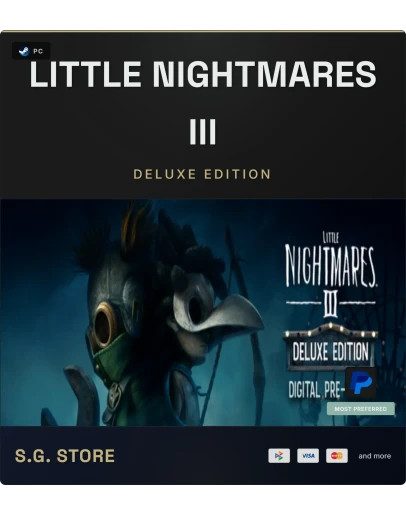 Little Nightmares 3 III Deluxe E Steam Offline