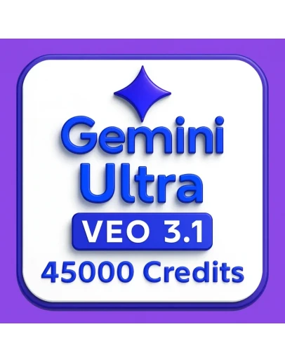 Gemini AI Ultra БИЗНЕС 1 месяц + Veo 3.1 + Flow 45K