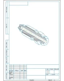 Штуцер - чертеж и 3D модель, аксонометрия
