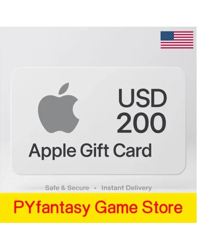 Apple iTunes Gift Card 200 USD (USA) US