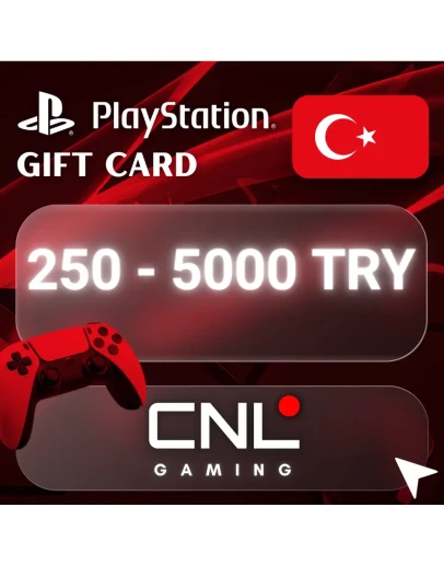 PlayStation Gift Card Trkiye (TR) 250 - 5000 TRY