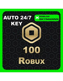 100 ROBUX КАРТА ПОПОЛНЕНИЯ ROBLOX GLOBAL АВТО 24/7