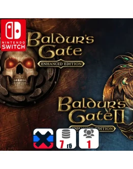 Baldur's Gate And Baldur's Gate II Nintendo Switch
