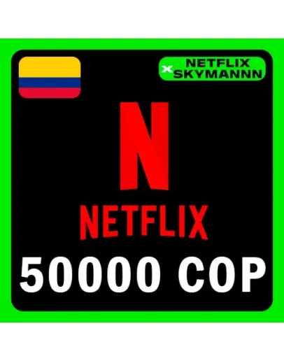 АВТО Карта пополнения Netflix 50000 COP КОЛУМБИЯ 24/7