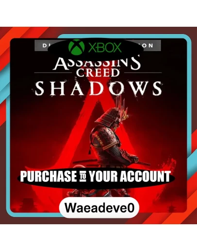 Assassin's Creed Shadows Digital Deluxe Edition xbox