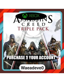 Assassin's Creed Triple Pack xbox Покупка в вашем аккау